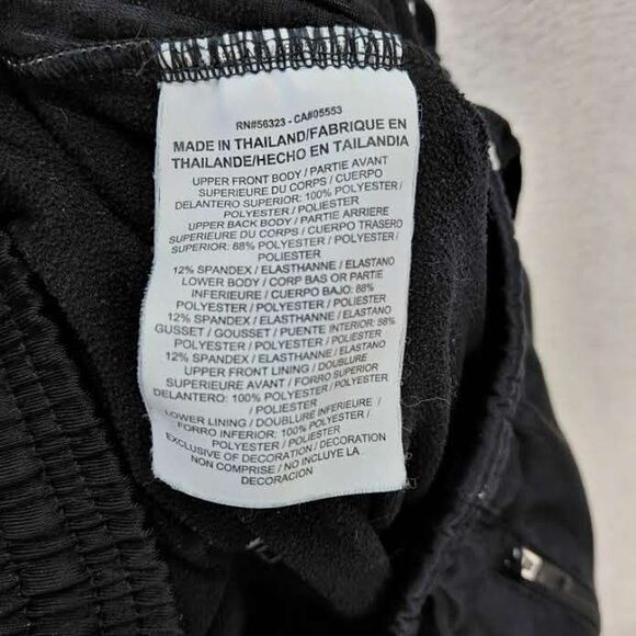 Nike Running Club Joggers Sweatpants Men Small Black Ankle Zip Pocket Reflective - Picture 14 of 15